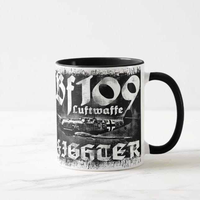 Taza Bf 109 Ringer Coffee Mug (Derecha)