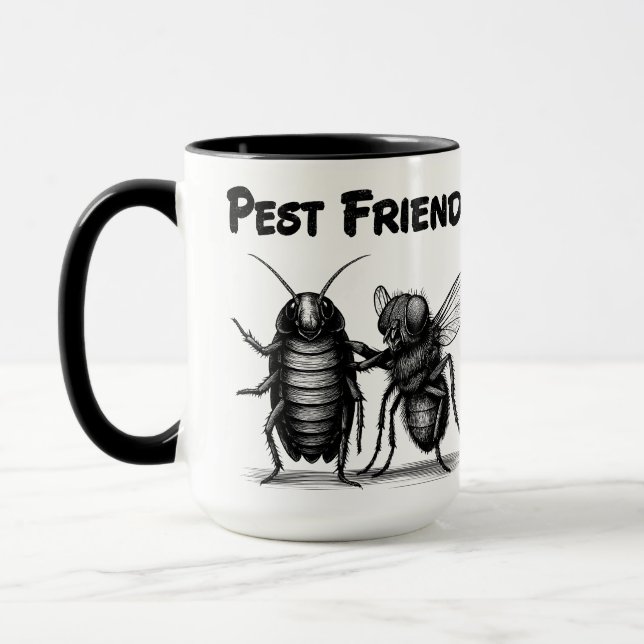 Taza BFF Amigos de pestes (Izquierda)