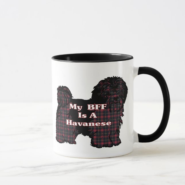 Taza BFF Mug de Havanese (Derecha)