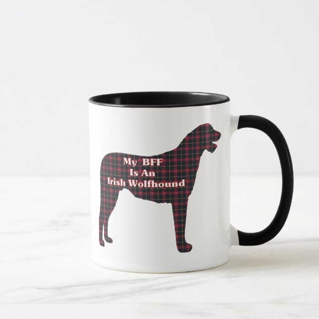 Taza BFF Mug irlandés Wolfhound (Derecha)