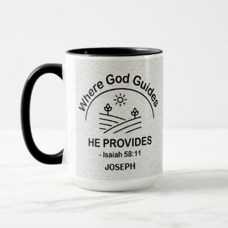 Taza Biblia cristiana contemporánea Verse Isaiah 58