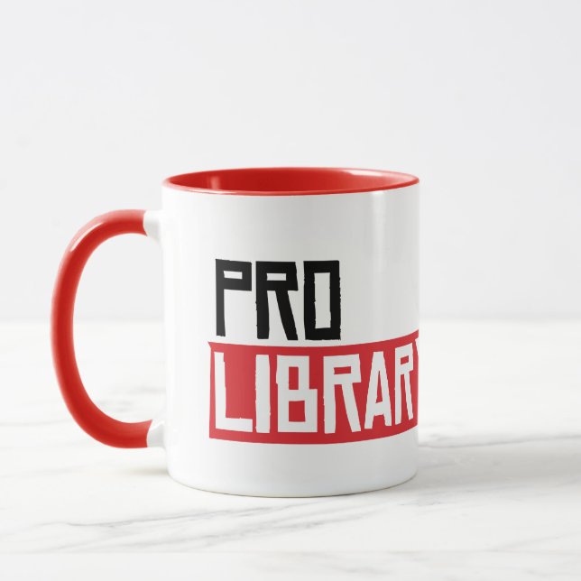 TAZA BIBLIOTECA PRO (Izquierda)