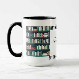 Taza Bibliotecario jubilado - pero la historia todavía