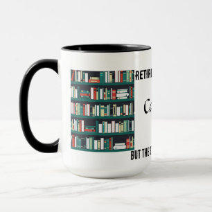 Taza Bibliotecario jubilado - pero la historia todavía