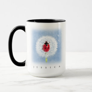 Taza Bicho de cola en la naturaleza de Dandelion