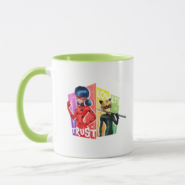 Taza Bicho de liga y gatos | Confianza y lealtad (Izquierda)