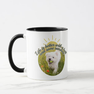 Taza Bichon & Ball Días de Diente de León