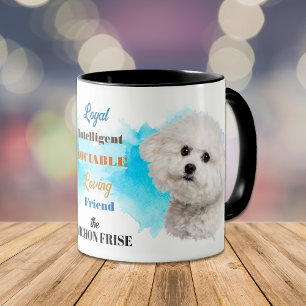 Taza Bichon Frise Dog Loyal Friend