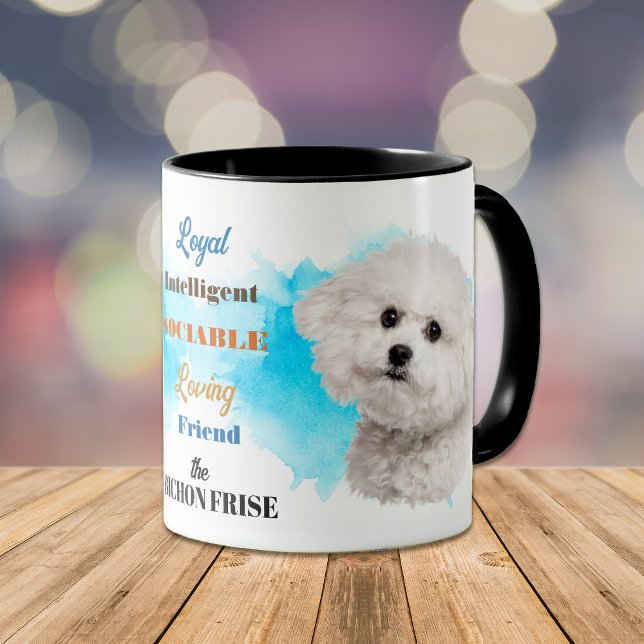 Taza Bichon Frise Dog Loyal Friend (Subido por el creador)