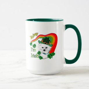 Taza Bichon Frise St Patricks