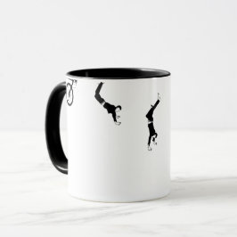 Taza Bici divertida que es apenas cómo ruedo - el