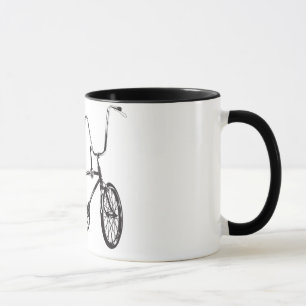 Taza Bici original de la escuela vieja