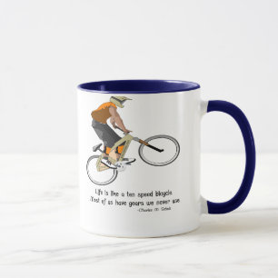 Taza Bicicleta con cotización