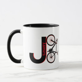 Taza Bicicleta de montaña, cuesta abajo, bicicleta