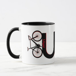 Taza Bicicleta de montaña, cuesta abajo, bicicleta