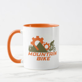 Taza Bicicleta de montaña de bajada moderna MTB