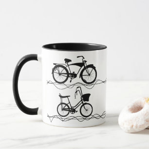 Taza Bicicleta Negro 1