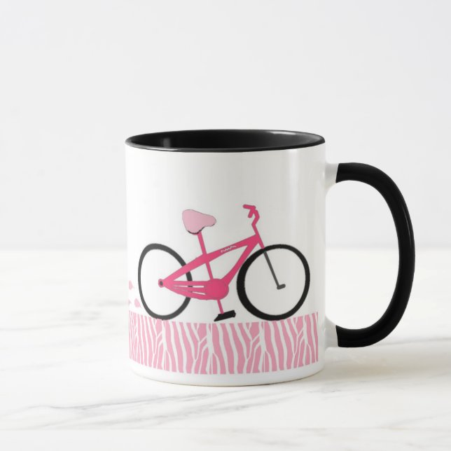 Taza Bicicleta rosa (Derecha)