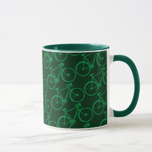 Taza bicicleta verde (Derecha)
