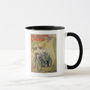 Taza Bicicletas del gladiador de la publicidad de