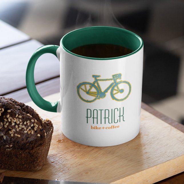 Taza Bicicletas Guay personalizadas (bike & coffee)