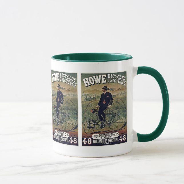 Taza Bicicletas Howe y triciclos (Derecha)