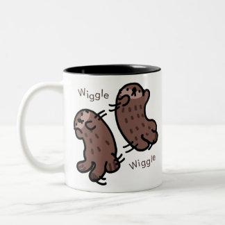 TAZA BICOLOR おむりラッコ