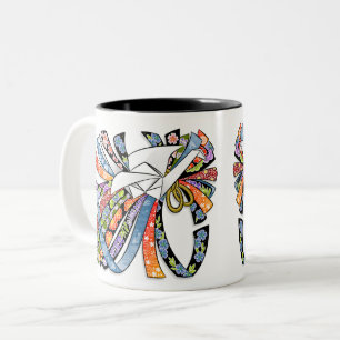 Taza Bicolor 折り紙 de Noshi de la buena suerte del papel ja