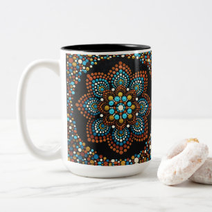 Taza Bicolor 0140 - Mandala Mug