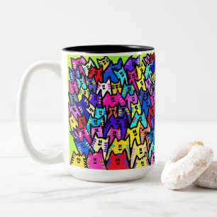 Taza Bicolor 0162 - CATS Mug
