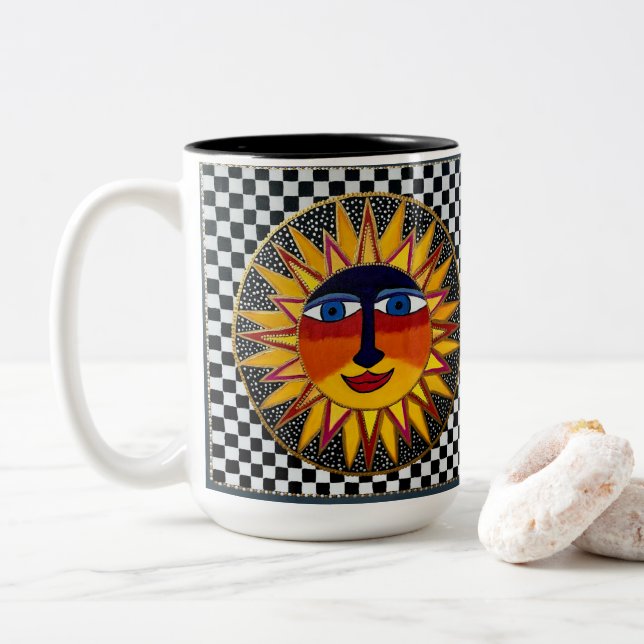Taza Bicolor 0172 - Soleil Mug (Con donut)