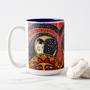 Taza Bicolor 0173 - Mug de amor eterno