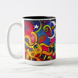 Taza Bicolor 0182 - Cosmos Mug