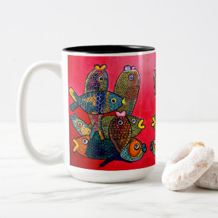 Taza Bicolor 0185 - Fishout Mug
