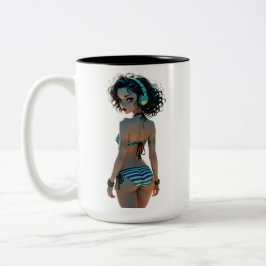 Taza Bicolor 07A Dollz by: Svace - Serie 01