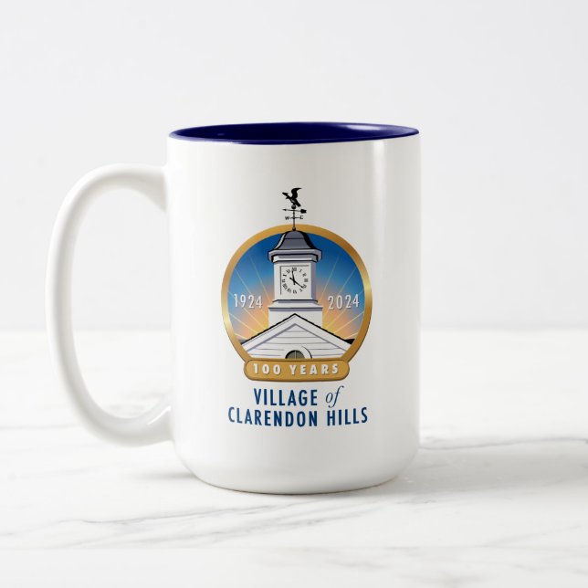 Taza Bicolor 100 años Mug (Izquierda)