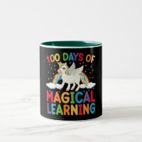 100 días de aprendizaje mágico Chicas Unicornio Es