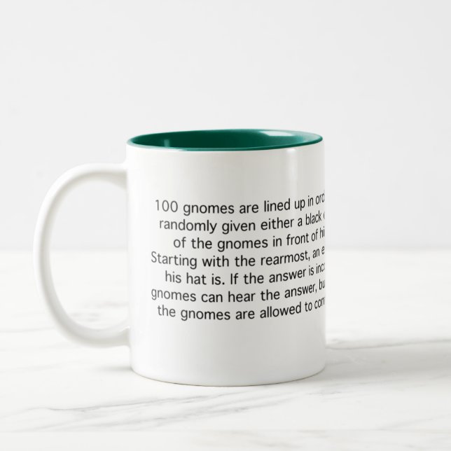 Taza Bicolor 100 gnomos desafortunados (Izquierda)