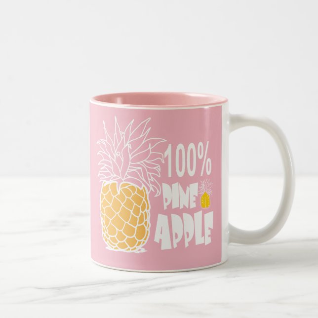 Taza Bicolor 100% piña (Derecha)