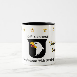 Taza Bicolor 101o Div. aerotransportado