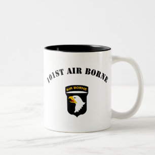 Taza Bicolor 101o Insignias aerotransportadas