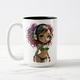 Taza Bicolor 11A Dollz by: Svace - Serie 01