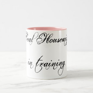 Taza Bicolor 11oz 2 Tone Mug-Real Housewife en entrenamiento