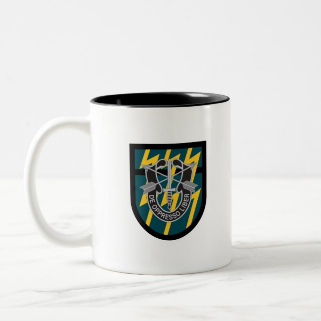 Taza Bicolor 12º Grupo de Fuerzas Especiales (12º SFG) (Izquierda)
