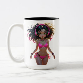 Taza Bicolor 13A Dollz by: Svace - Serie 01