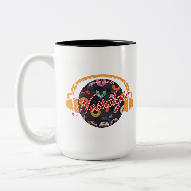 Taza Bicolor 15 oz. de Coffee Mug (Izquierda)