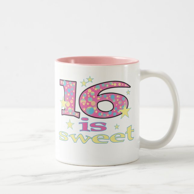 Taza Bicolor 16 es dulces (Derecha)