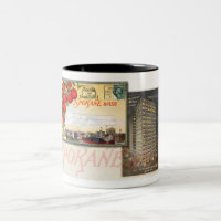1922 SPOKANE WASH. POSTCARD Dos Tones Café Mug