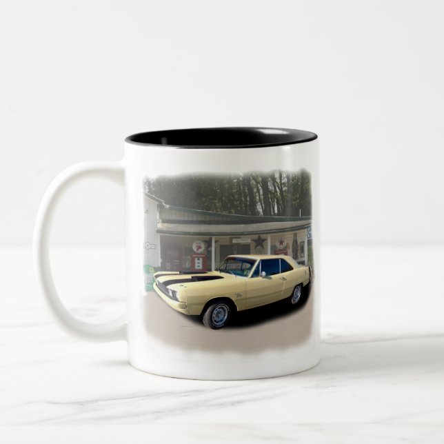 Taza Bicolor 1972 Dodge Dart Swinger (Izquierda)