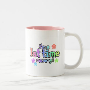 Taza Bicolor 1.ᵉʳ Camisetas y obsequios mami-arcoiris